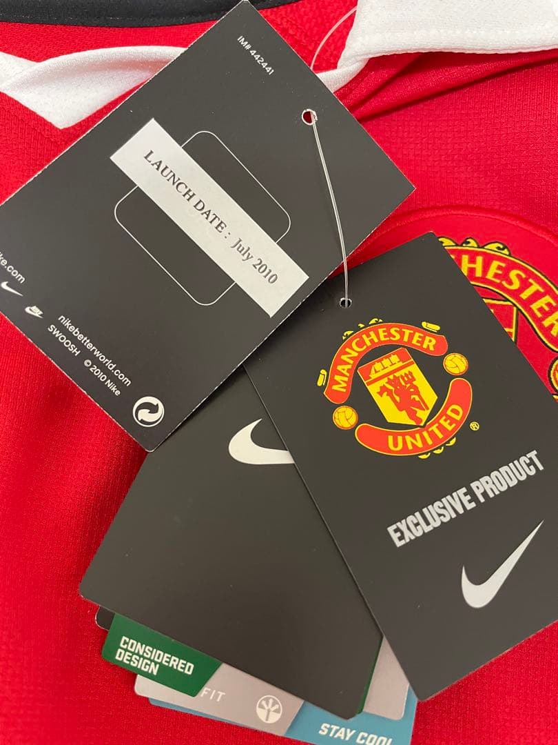 ダレン・フレッチャー　ユニフォーム　マンチェスターユナイテッド　サイズ：L