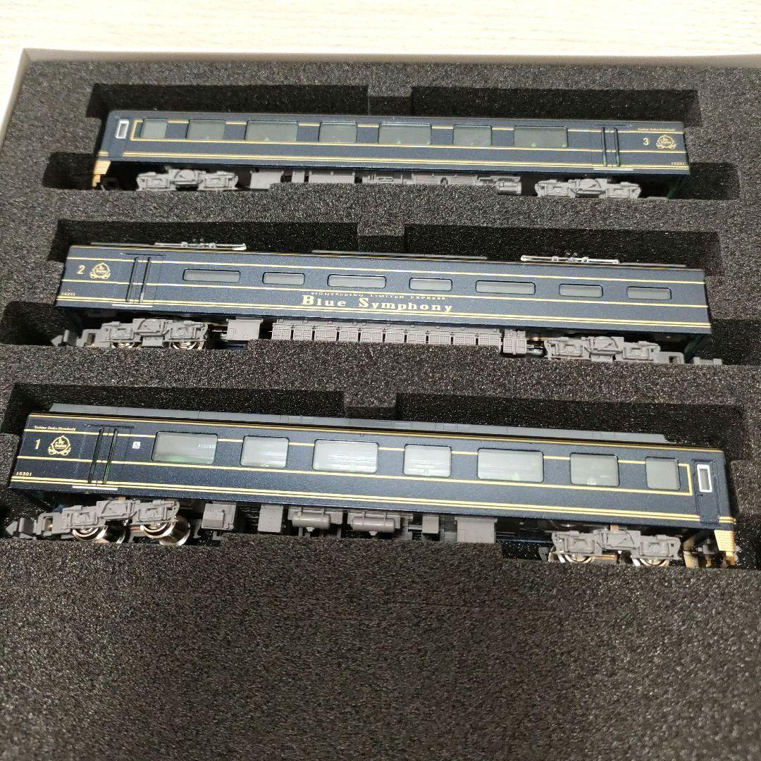 鉄道模型 50750　近鉄16200系　青の交響曲　3両編成セット 動力付き