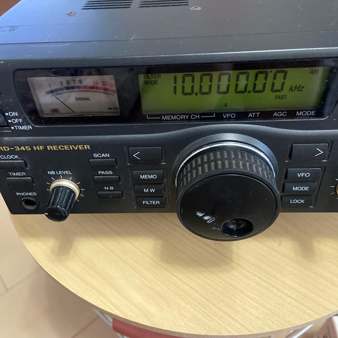 HF受信機/JRC NRD-345/希少／通電確認済み