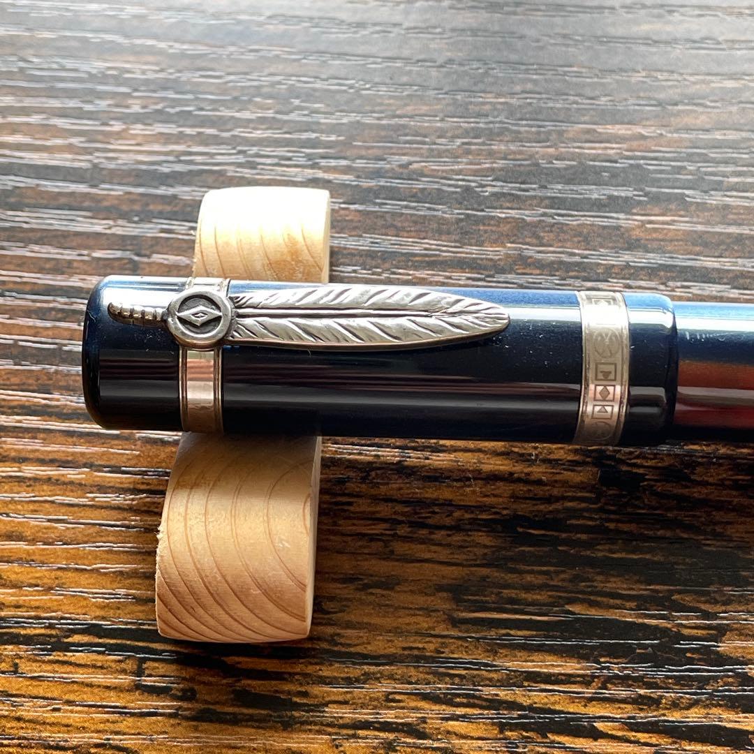 DELTA 少数民族シリーズ2003 ネイティブアメリカン 18K M 万年筆