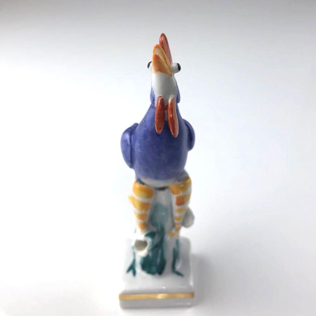 マイセン　鶏　置物　マッキー