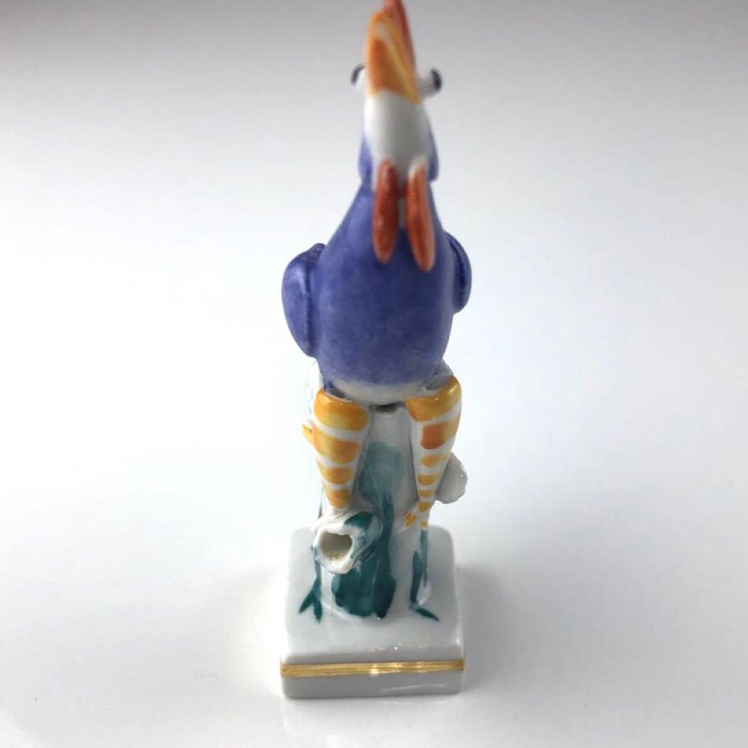 マイセン　鶏　置物　マッキー