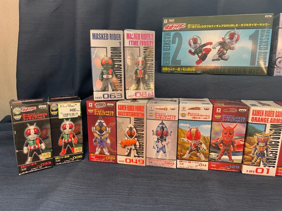 新品未開封　仮面ライダー ワールドコレクタブルフィギュア