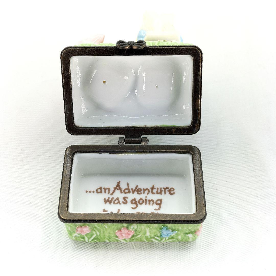 当時物 ミッドウエスト社 クラシックプー ヒンジボックス 小物入れ レトロ