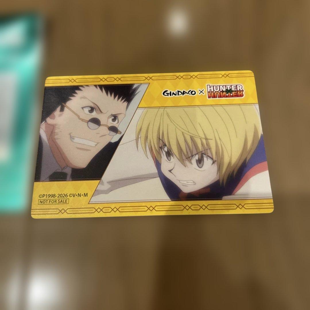 HUNTER×HUNTERフィギュア9点&銀だこコラボカード1枚＋シール3枚