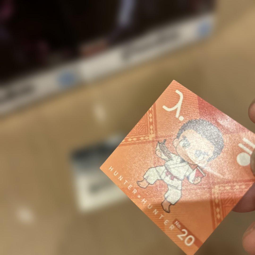 HUNTER×HUNTERフィギュア9点&銀だこコラボカード1枚＋シール3枚