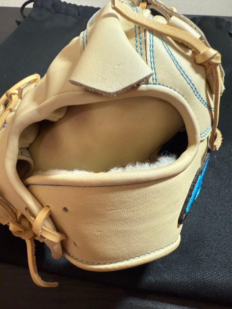 ノーリミット 硬式用 投手用グローブ キャメル