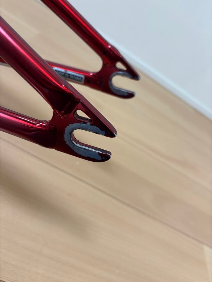 ウィーザピープル　バーサス　BMXフレーム レッド