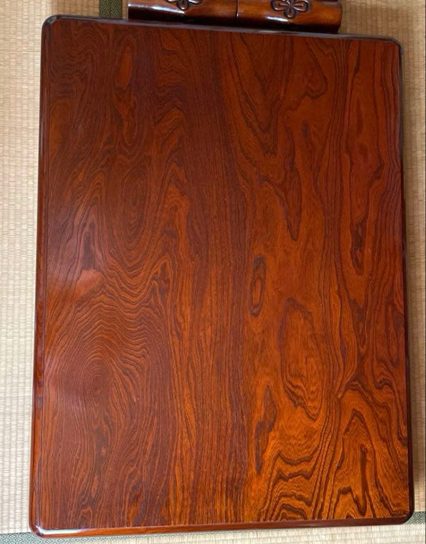 頑丈な座卓₊⁎ 昭和　レトロ　木製　ブラウン　和風テーブル