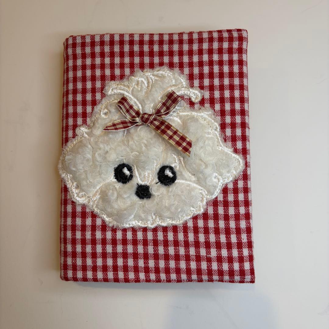 ふわふわわんちゃん　バインダーカバー　リフィルセット　A6 韓国