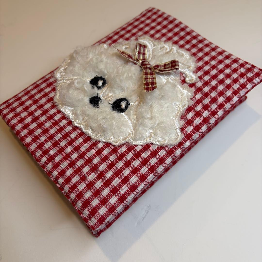 ふわふわわんちゃん　バインダーカバー　リフィルセット　A6 韓国