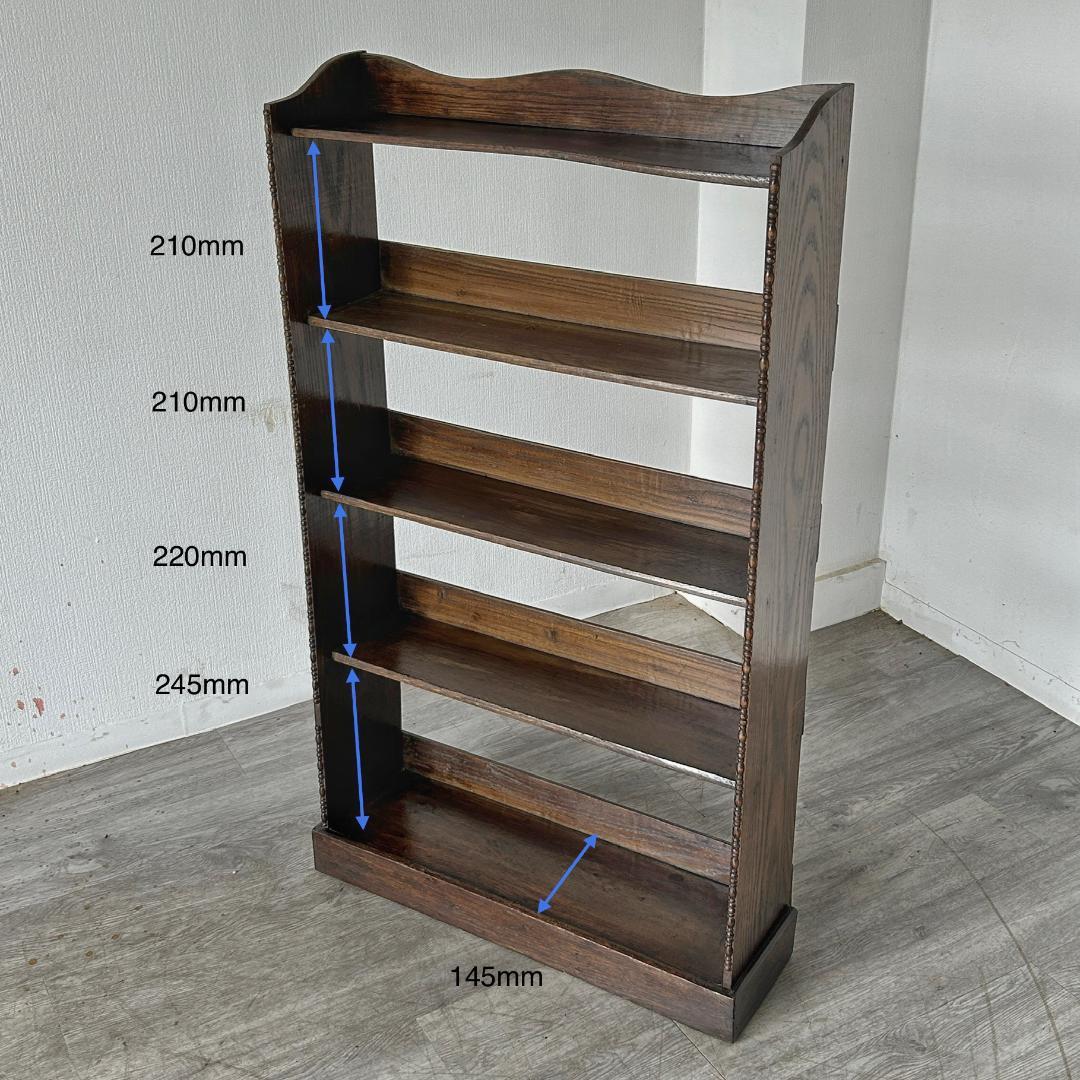 イギリス アンティーク家具 オープンブックケース 1930年頃 745A