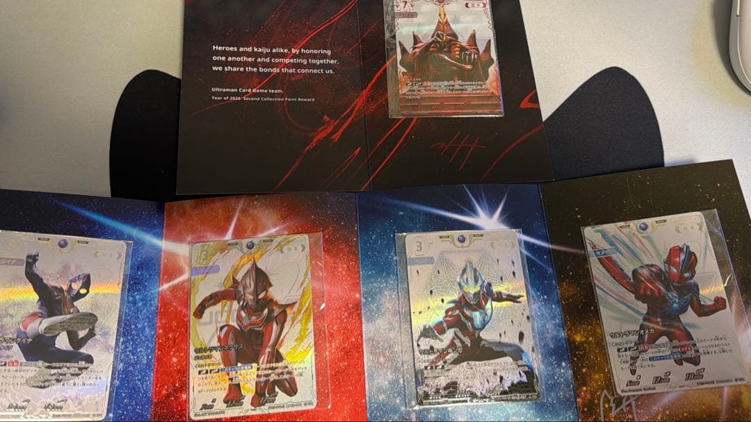 ウルトラマンカードゲーム　Aランク　プロモカード　5種セット　未開封