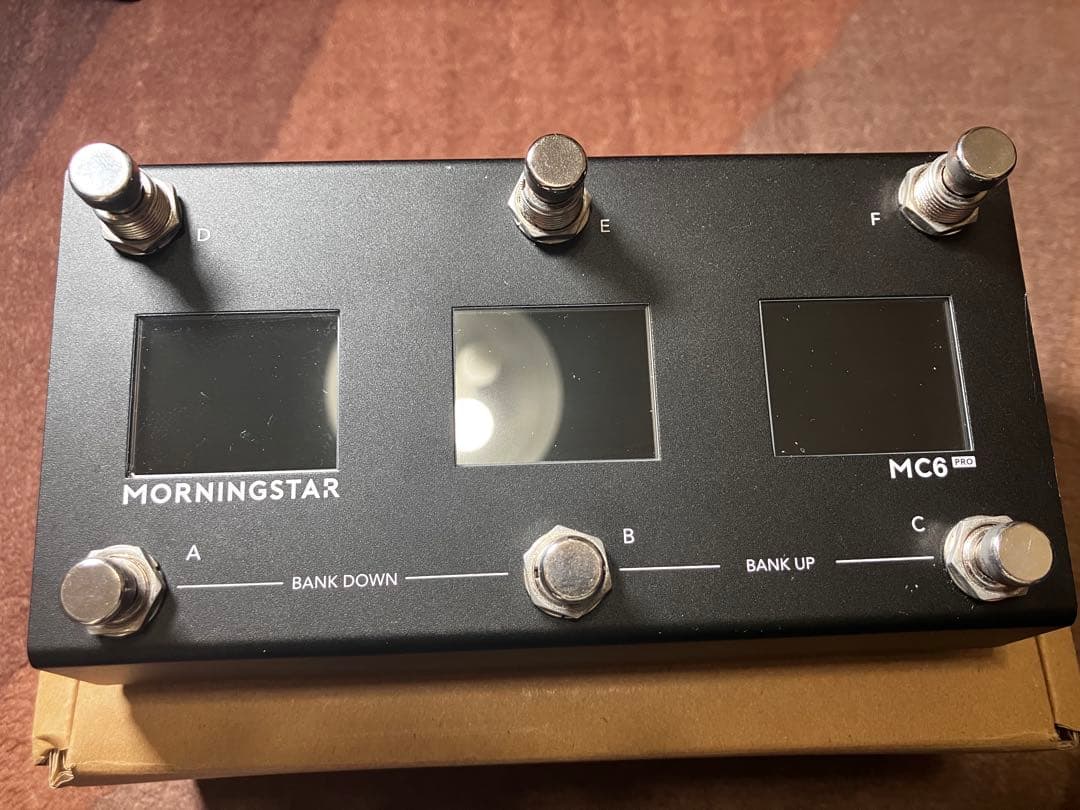 Morningstar fx MC6 Pro /　外部フットスイッチ付属