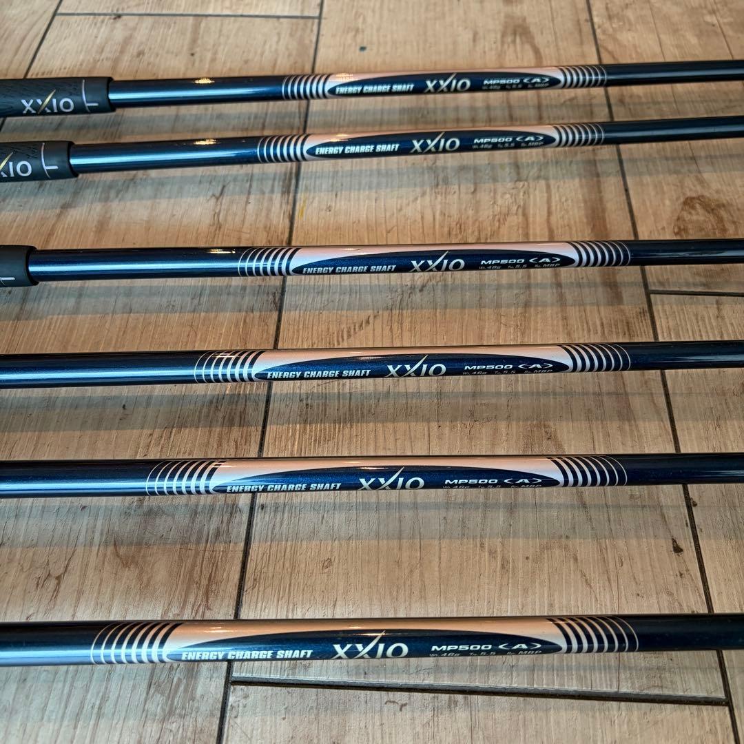 バック付きXxio アイアンセット 6本セット