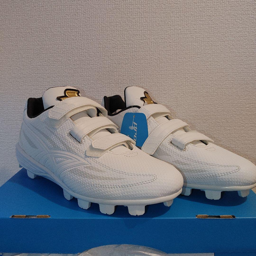 SSK　プロエッジ　26.0センチ　ポイント　スパイク　ホワイト