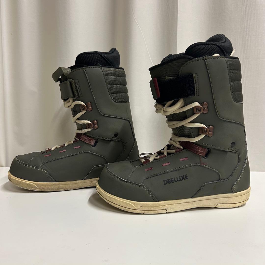 ディーラックス DEELUXE スノーボード ブーツ グレー 25.5cm