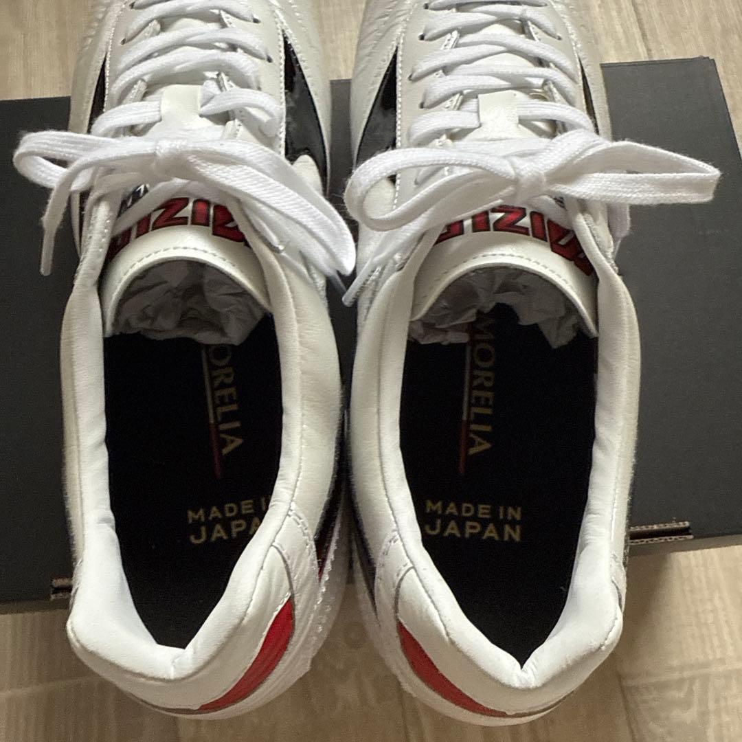 う*ん様 サッカースパイク 25.5cm モレリア II JAPAN ホワイト