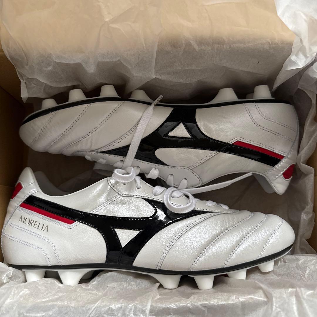 う*ん様 サッカースパイク 25.5cm モレリア II JAPAN ホワイト