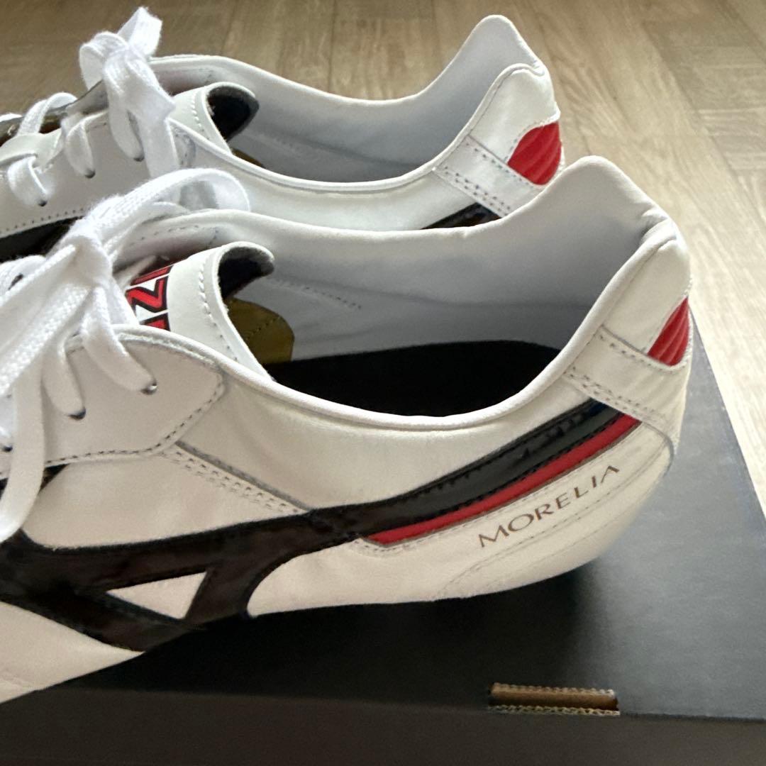 う*ん様 サッカースパイク 25.5cm モレリア II JAPAN ホワイト