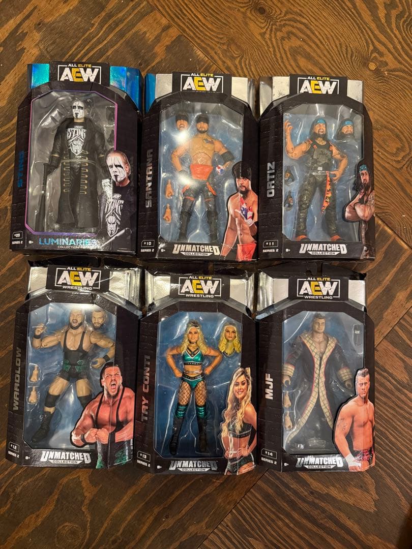 AEW WWE フィギュア 6体セット