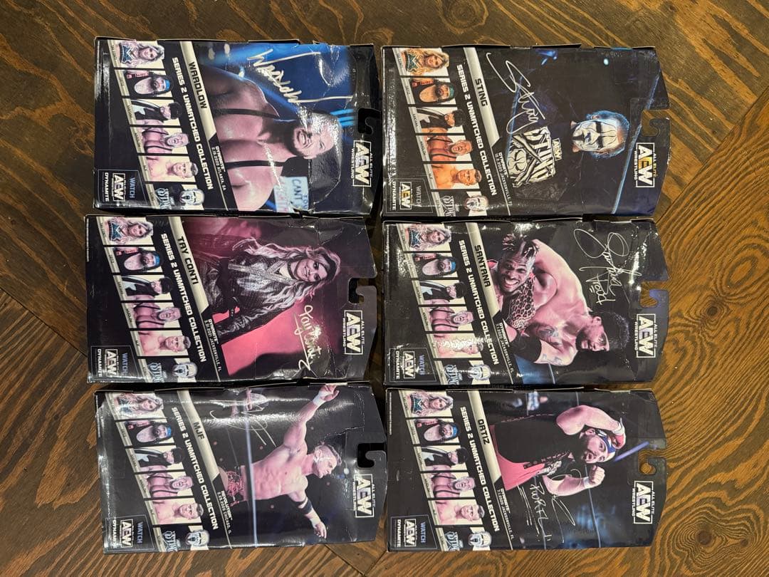 AEW WWE フィギュア 6体セット