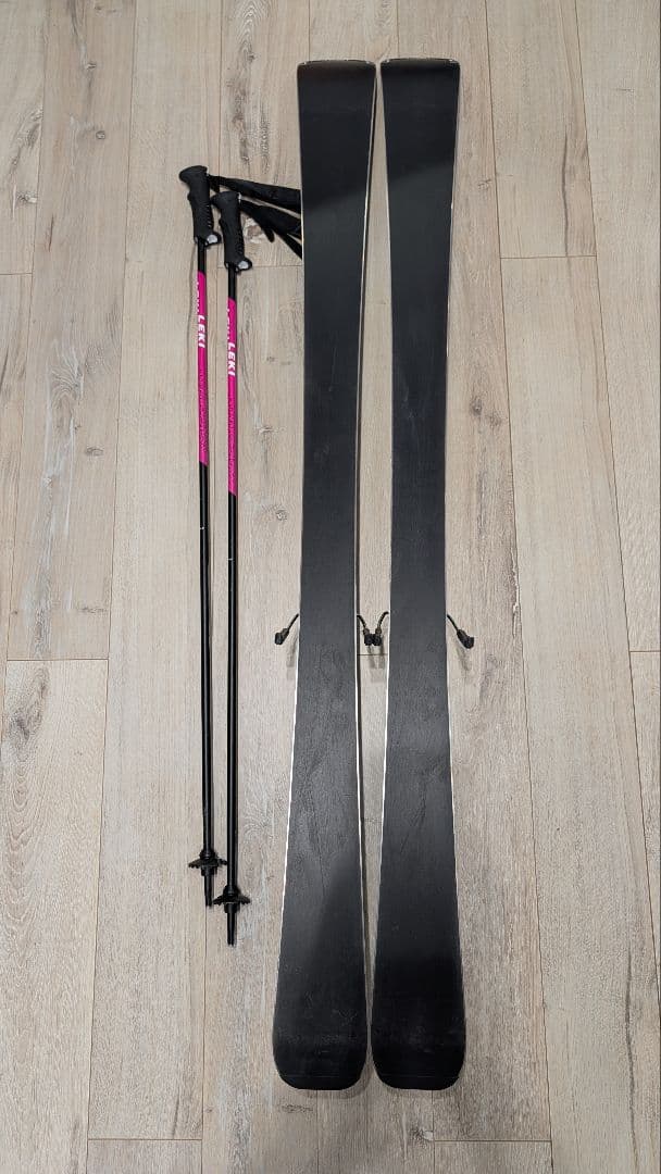 ロシニョール Famous2 スキー 149cm/LEKI ストック 110cm