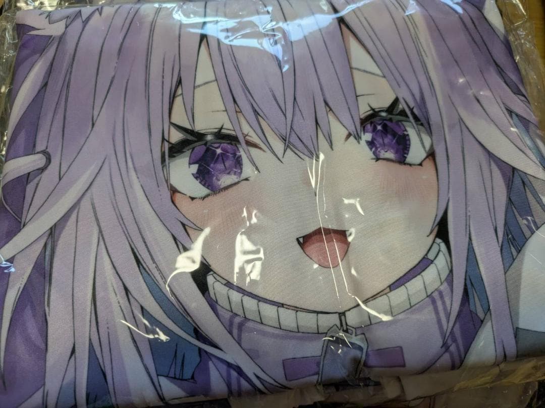 猫又おかゆ はじめてのメン限衣装グッズ 秘密のメン限むぎゅっと 抱き枕カバー