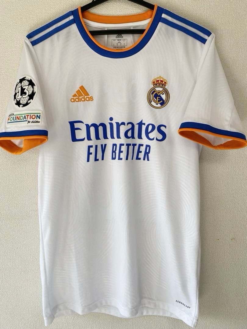 【正規品】モドリッチ　ユニフォーム　レアルマドリード　21/22