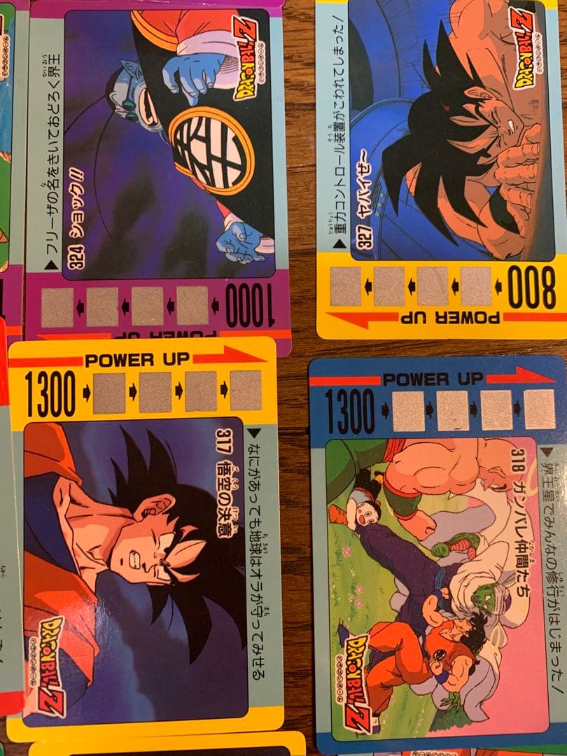 美品　連番　当時物　ドラゴンボールZ スクラッチ　カード　まとめ売り　セット