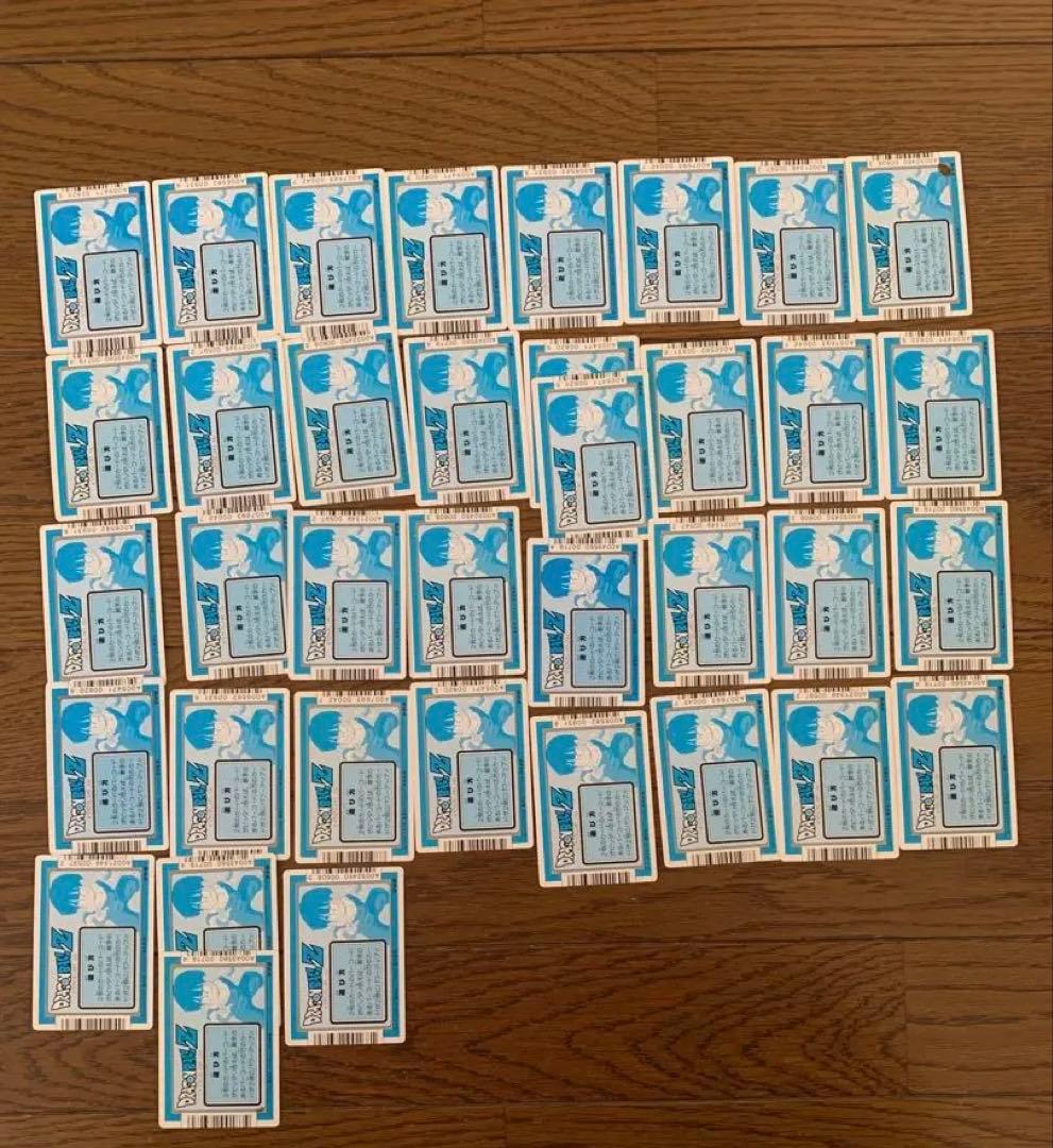 美品　連番　当時物　ドラゴンボールZ スクラッチ　カード　まとめ売り　セット