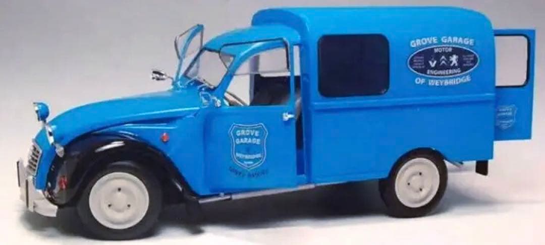 絶版 エブロ/タミヤ 1/24 シトロエン 2CV フルゴネット Ebbro