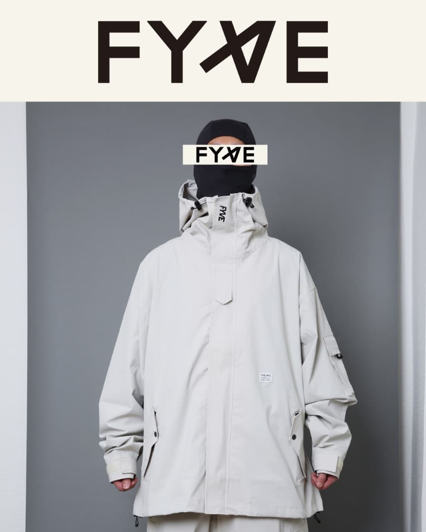 FYVE スノーボードウェア 日本限定 新品 セットアップ ［新品］L グレイ