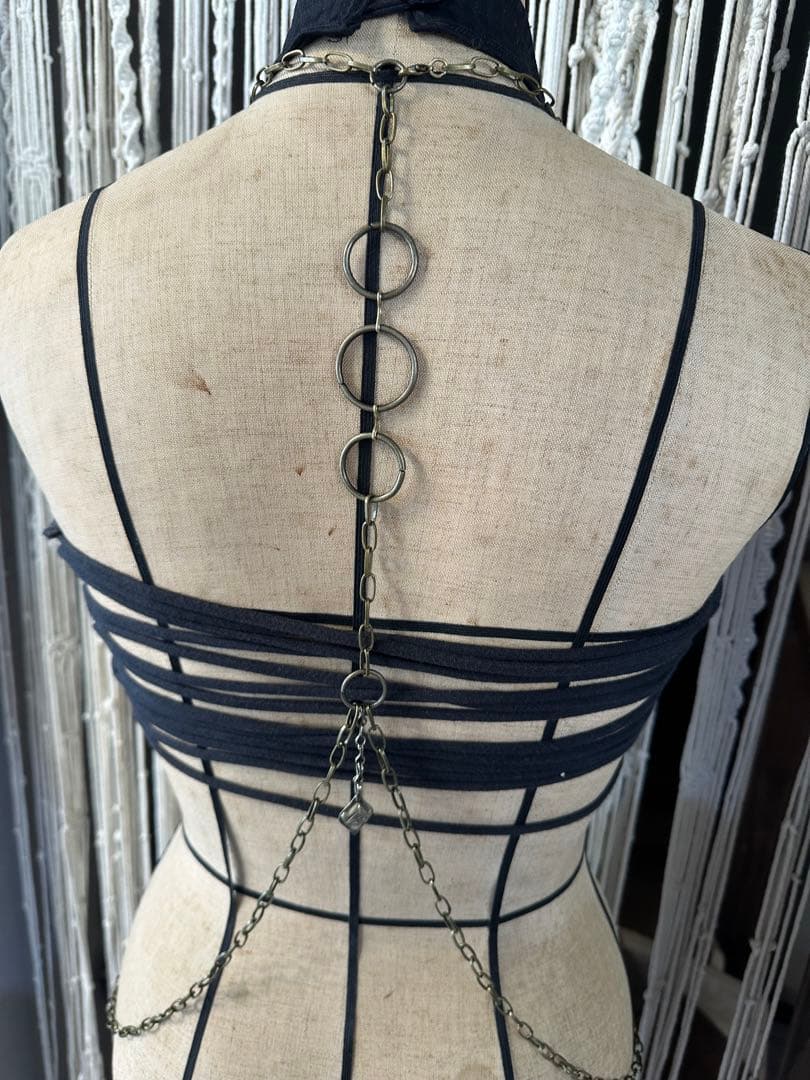 ベリーダンス　トライバル　メダリオン　ボディチェーン