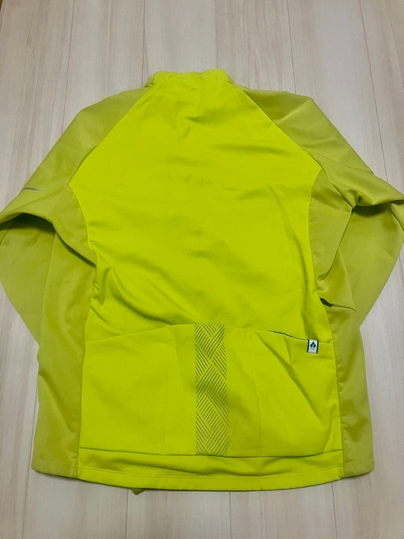 モンベル クリマバリア サイクルジャケット XL イエロー