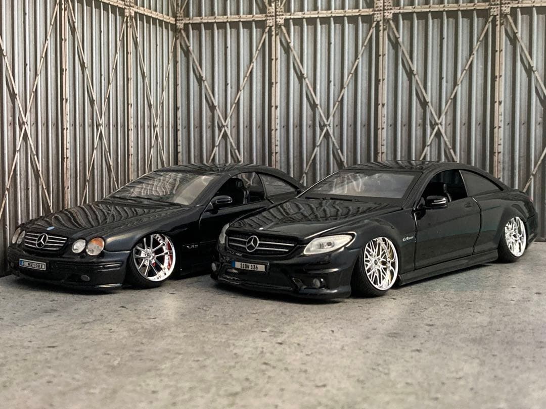 1/24 メルセデスベンツCL63AMG（カスタム品）