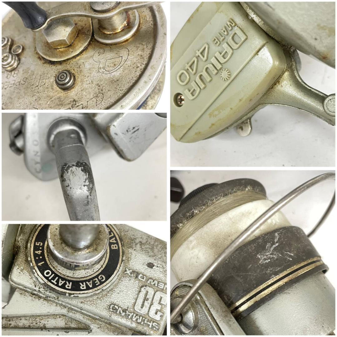 ジャンク リール まとめて 10点 オールド スピニングリール