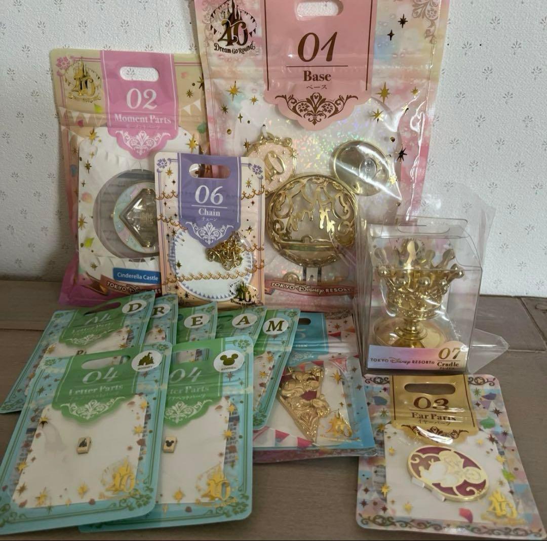 東京ディズニーランド40周年　モーメンツゴーラウンドセット　ミニーちゃん　新品