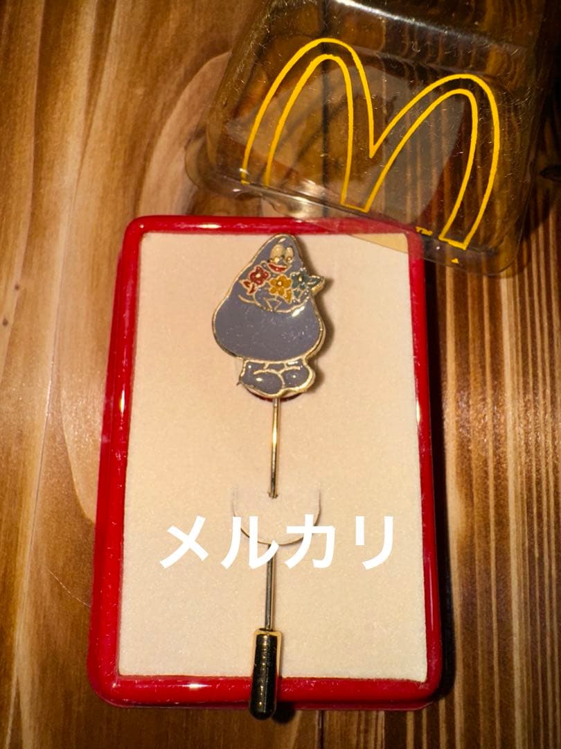 1979 マクドナルド ヴィンテージ アクセサリー グリマス ピン 貯金箱