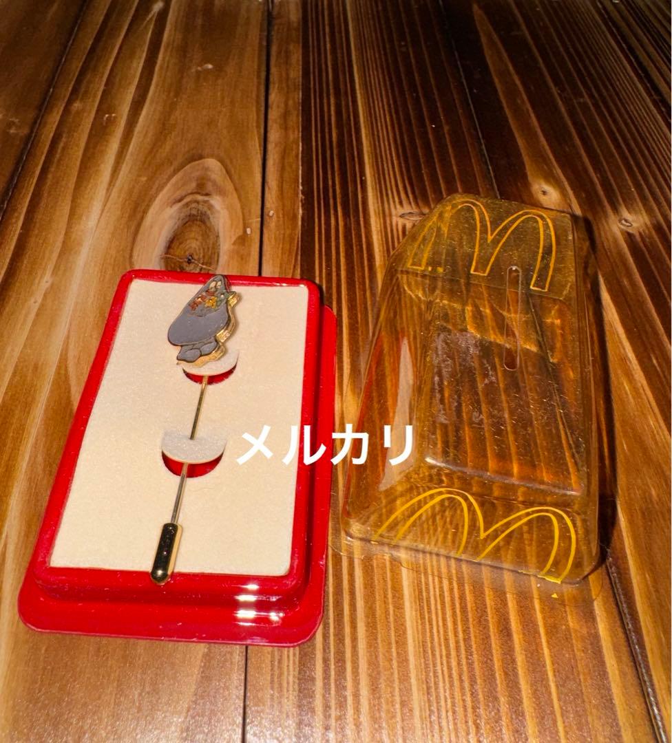 1979 マクドナルド ヴィンテージ アクセサリー グリマス ピン 貯金箱