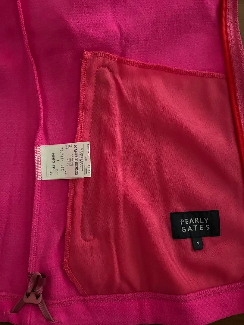 PEARLY GATES フリースフルジップアップブルゾン　レディース