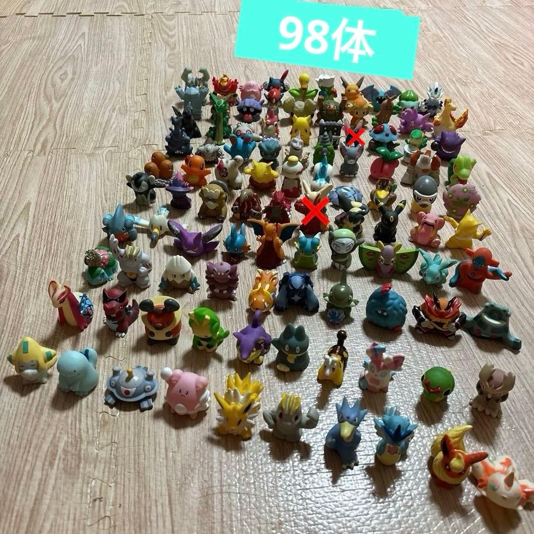 ポケットモンスター ポケモン 指人形 98体セット まとめ売り
