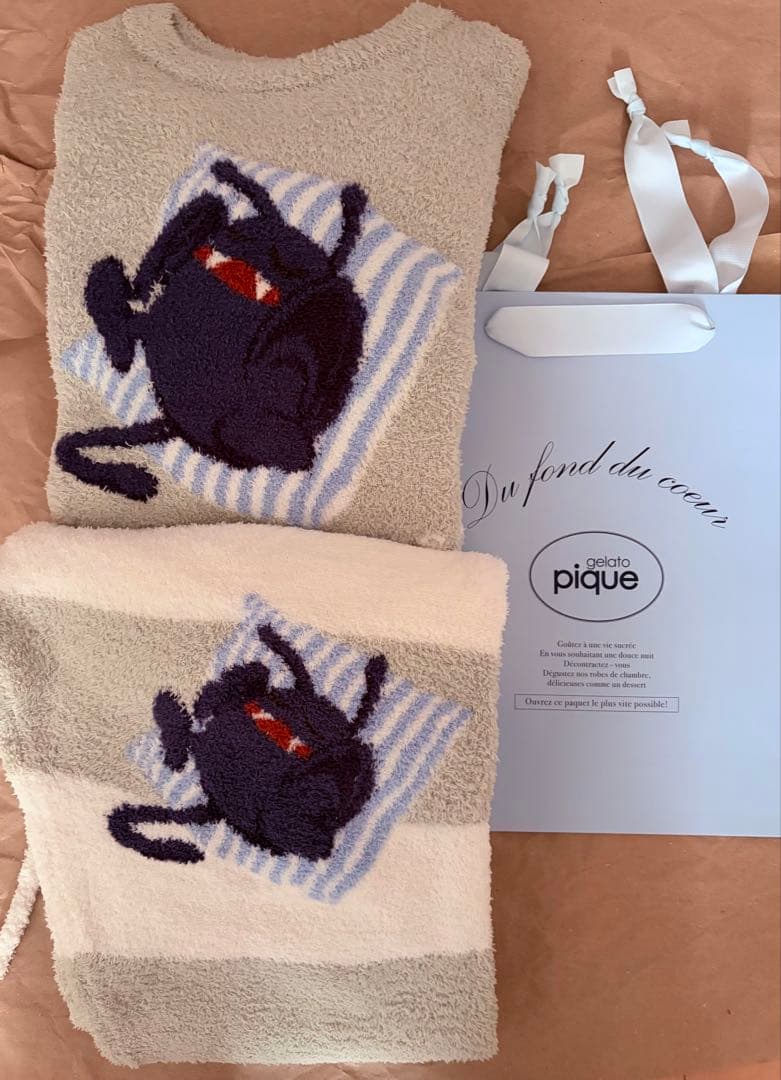 未使用　ドラゴンクエスト　ジェラートピケ　コラボレーション　ドラキー