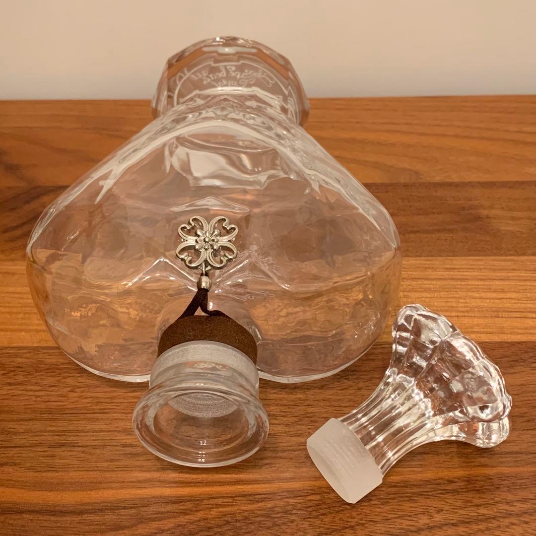 ⭐️シェイプハート⭐️クリスタル⭐️500mlサイズ⭐️送料無料⭐️空ボトル⭐️空瓶⭐️レア⭐️