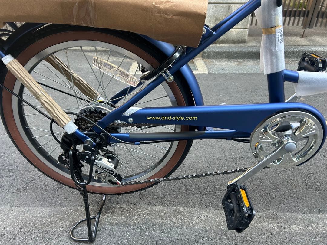 新品　a.n.design works 20インチ　自転車 ジュニア　大人