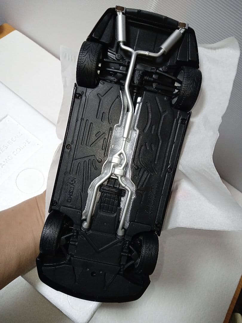 京商 1/18 メルセデスベンツ CLK DTM AMG 黒 クーペ ミニカー