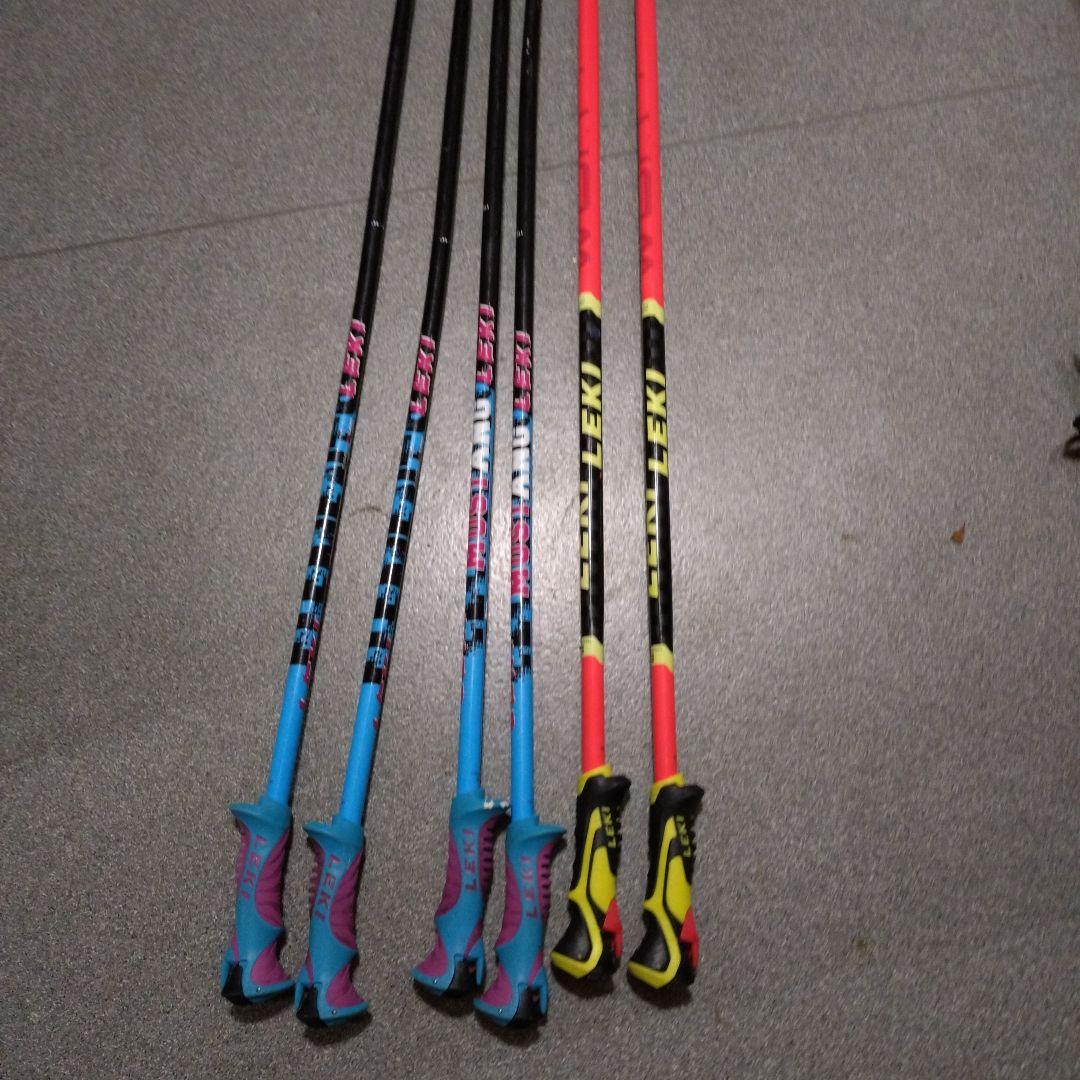 LEKI スキー用ストック ３セット