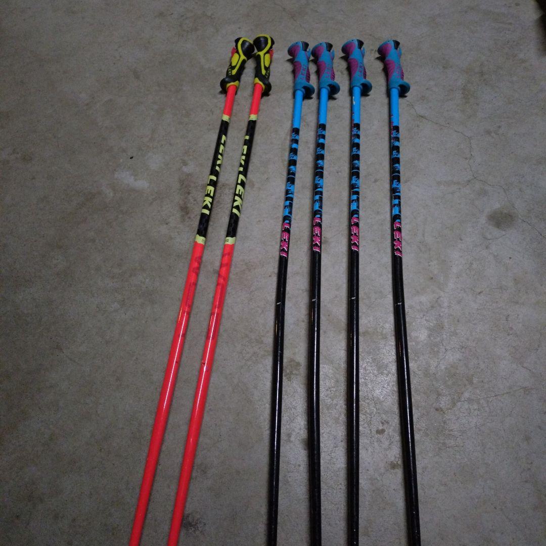 LEKI スキー用ストック ３セット