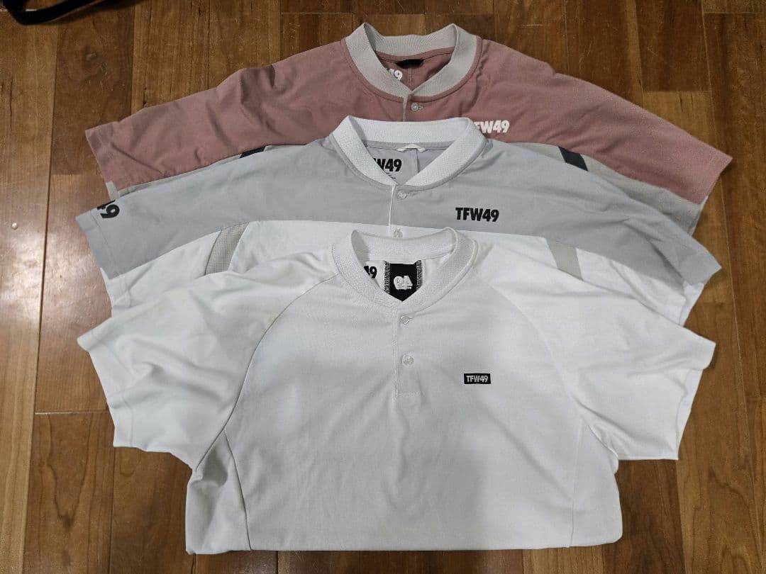 TFW49 カラーレスポロシャツ 3着