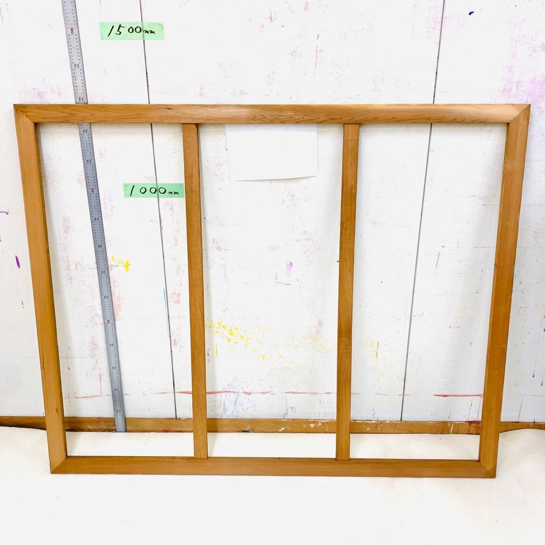 ⚠️専用 絵画用 木枠 キャンバス枠 F100号 杉材 KISO刻印 良品 ③